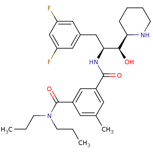 Chemical structure of BindingDB Monomer ID 50227347