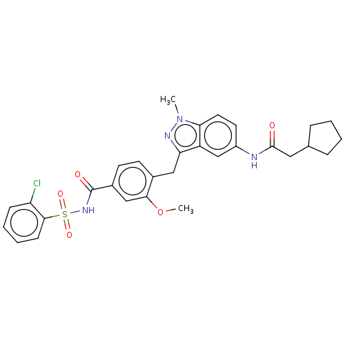 Chemical structure of BindingDB Monomer ID 50227365