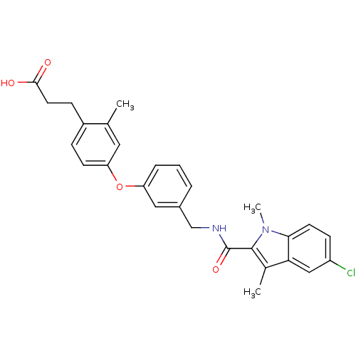 Chemical structure of BindingDB Monomer ID 50227744