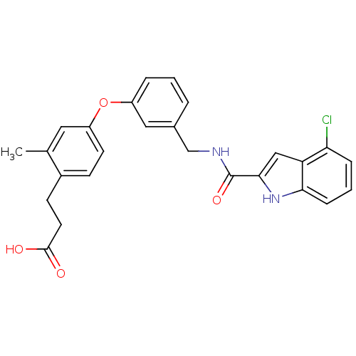 Chemical structure of BindingDB Monomer ID 50227755
