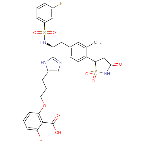Chemical structure of BindingDB Monomer ID 50228009