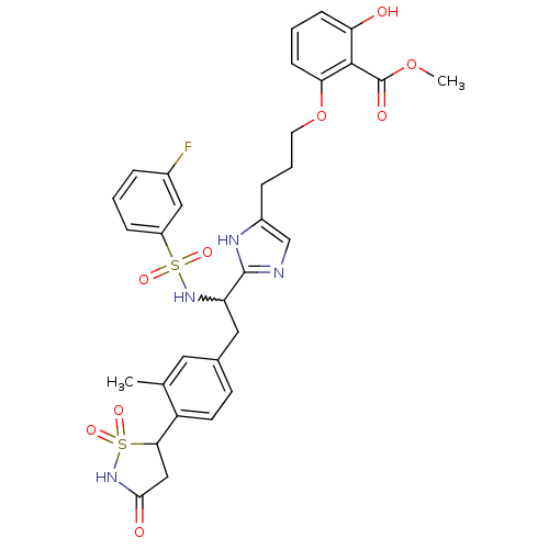 Chemical structure of BindingDB Monomer ID 50228010