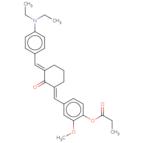 Chemical structure of BindingDB Monomer ID 50228054