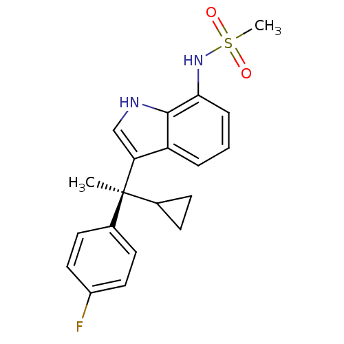 Chemical structure of BindingDB Monomer ID 50228081