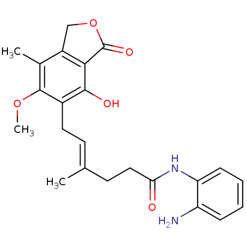 Chemical structure of BindingDB Monomer ID 50228082