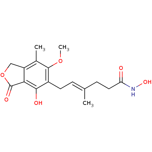 Chemical structure of BindingDB Monomer ID 50228085