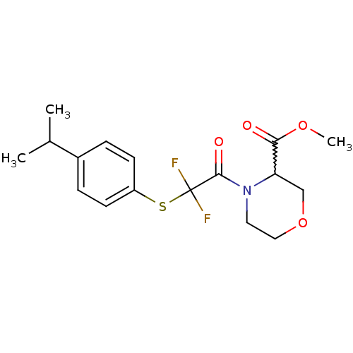 Chemical structure of BindingDB Monomer ID 50228159