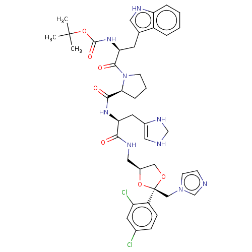 Chemical structure of BindingDB Monomer ID 50228320