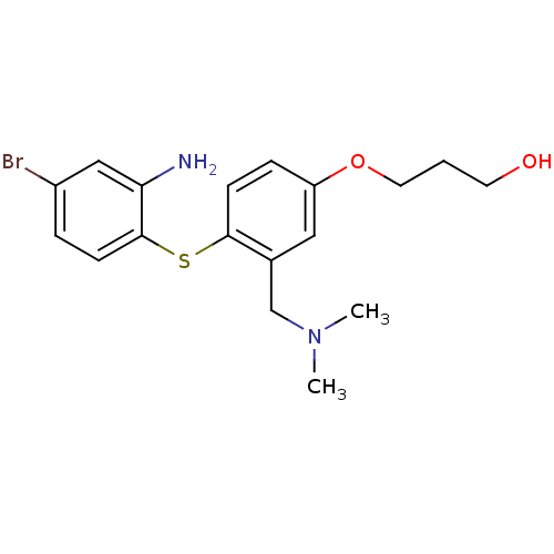 Chemical structure of BindingDB Monomer ID 50228438