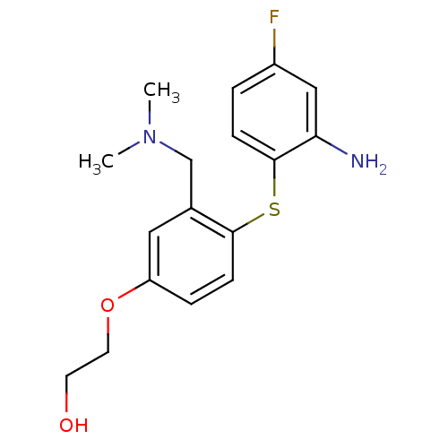 Chemical structure of BindingDB Monomer ID 50228441