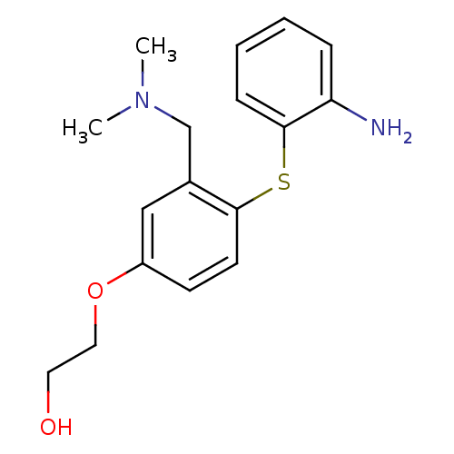 Chemical structure of BindingDB Monomer ID 50228443