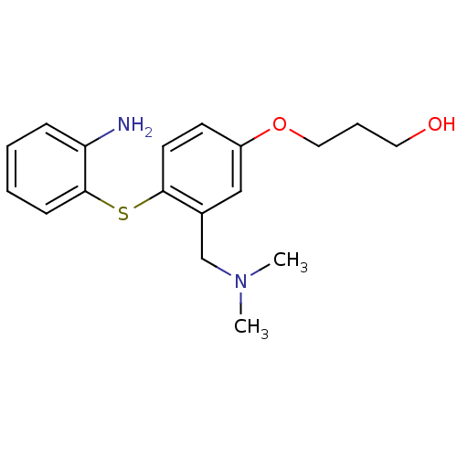 Chemical structure of BindingDB Monomer ID 50228445