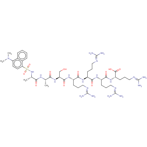 Chemical structure of BindingDB Monomer ID 50228844