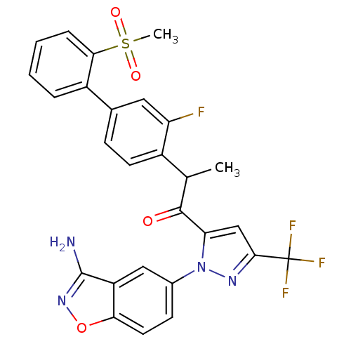 Chemical structure of BindingDB Monomer ID 50228911