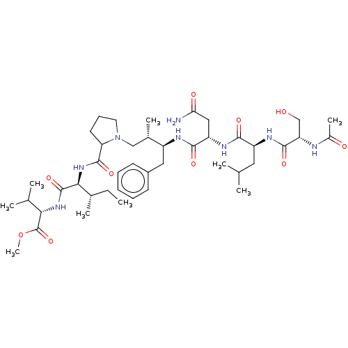 Chemical structure of BindingDB Monomer ID 50229341