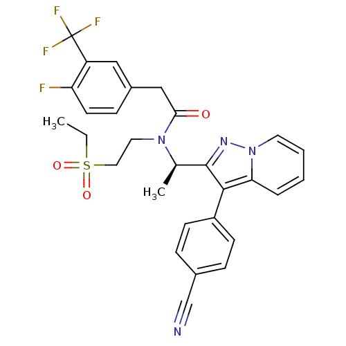 Chemical structure of BindingDB Monomer ID 50229386