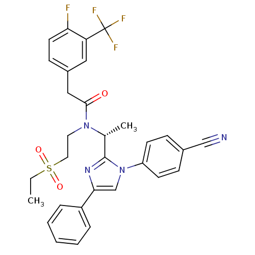 Chemical structure of BindingDB Monomer ID 50229439