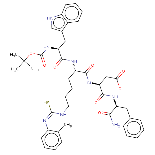 Chemical structure of BindingDB Monomer ID 50229542