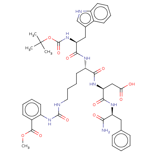 Chemical structure of BindingDB Monomer ID 50229545