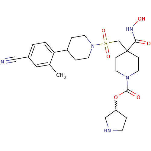 Chemical structure of BindingDB Monomer ID 50229641