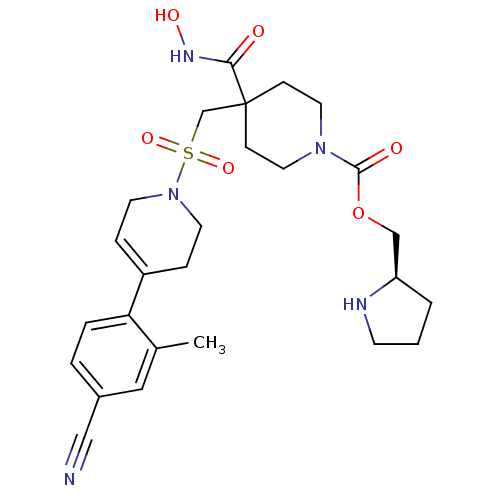 Chemical structure of BindingDB Monomer ID 50229647