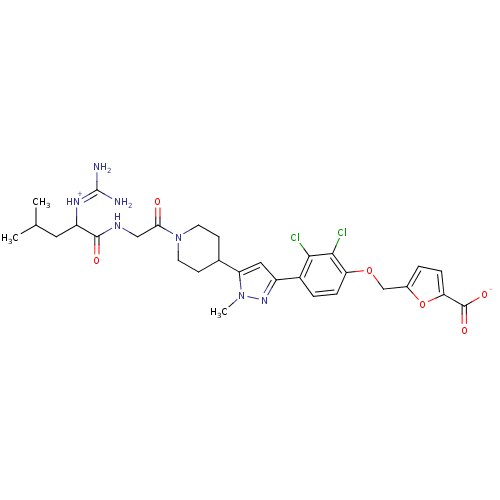 Chemical structure of BindingDB Monomer ID 50229786