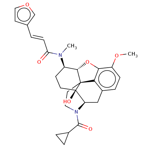 Chemical structure of BindingDB Monomer ID 50230033