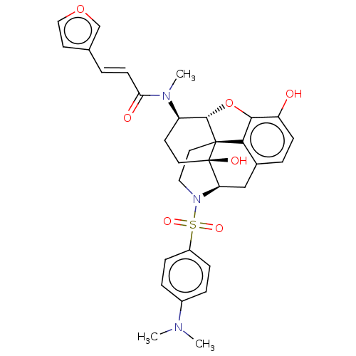 Chemical structure of BindingDB Monomer ID 50230034