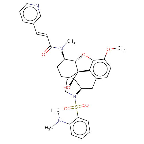 Chemical structure of BindingDB Monomer ID 50230036