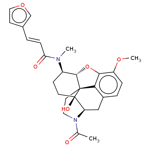 Chemical structure of BindingDB Monomer ID 50230038