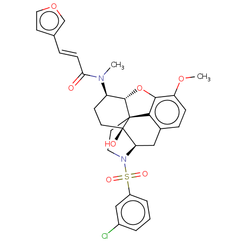 Chemical structure of BindingDB Monomer ID 50230136