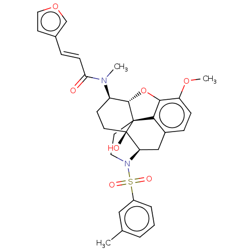 Chemical structure of BindingDB Monomer ID 50230156