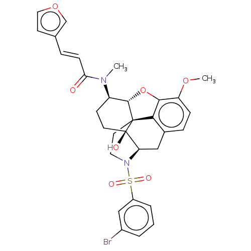 Chemical structure of BindingDB Monomer ID 50230167