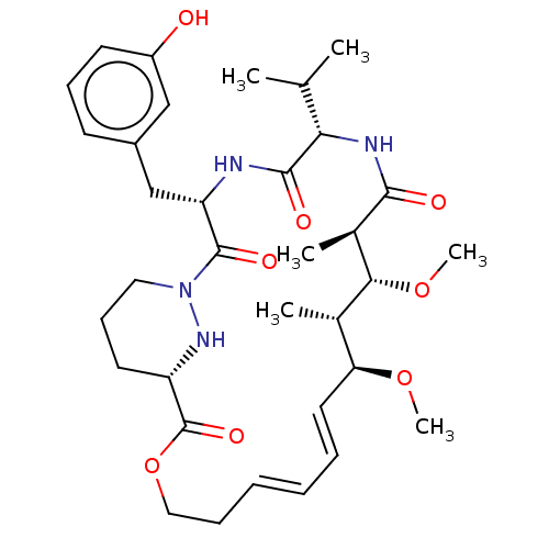 Chemical structure of BindingDB Monomer ID 50230210