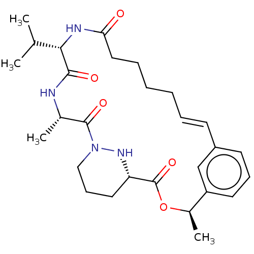 Chemical structure of BindingDB Monomer ID 50230211
