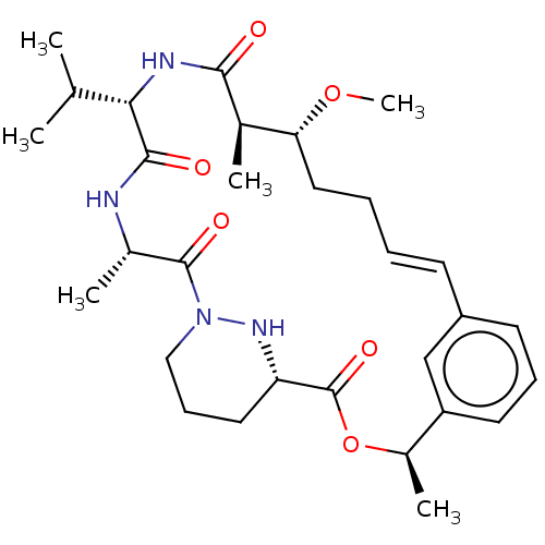 Chemical structure of BindingDB Monomer ID 50230212