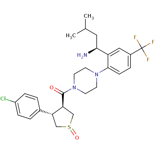 Chemical structure of BindingDB Monomer ID 50230244