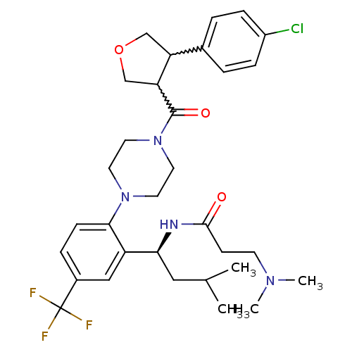 Chemical structure of BindingDB Monomer ID 50230245