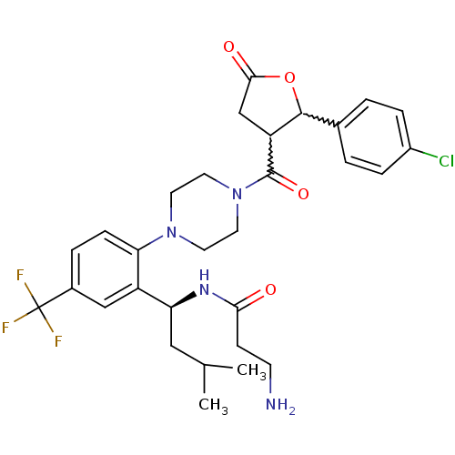 Chemical structure of BindingDB Monomer ID 50230254