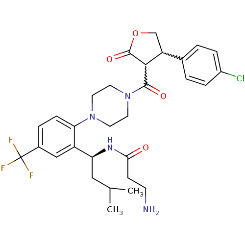 Chemical structure of BindingDB Monomer ID 50230257