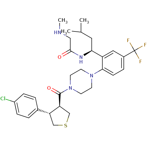 Chemical structure of BindingDB Monomer ID 50230261