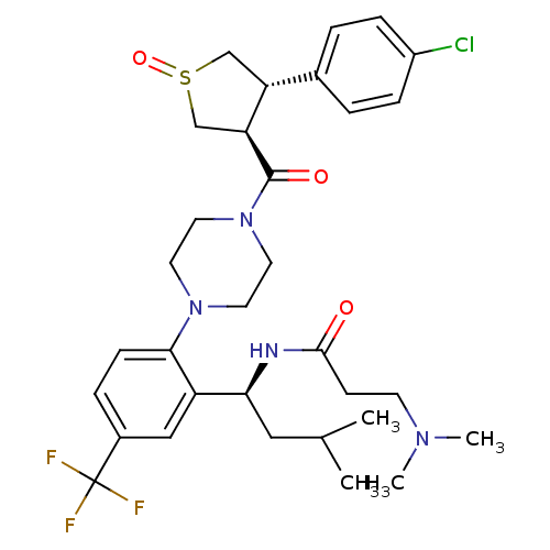 Chemical structure of BindingDB Monomer ID 50230262