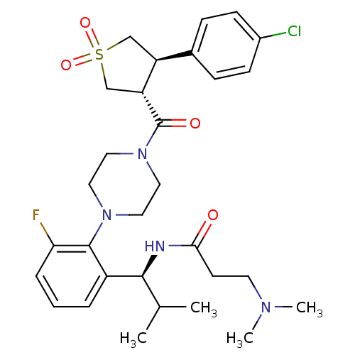 Chemical structure of BindingDB Monomer ID 50230263