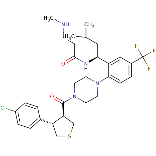 Chemical structure of BindingDB Monomer ID 50230269