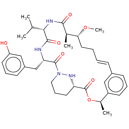 Chemical structure of BindingDB Monomer ID 50230294
