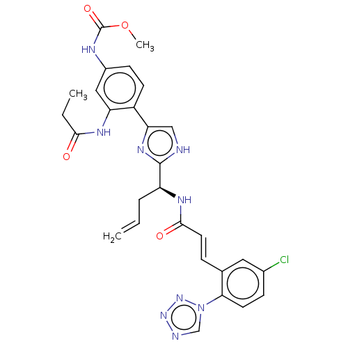 Chemical structure of BindingDB Monomer ID 50230329