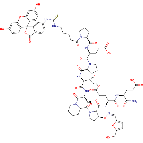 Chemical structure of BindingDB Monomer ID 50230487
