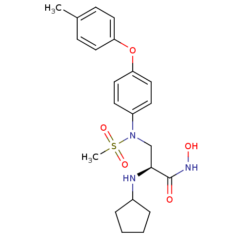 Chemical structure of BindingDB Monomer ID 50230524