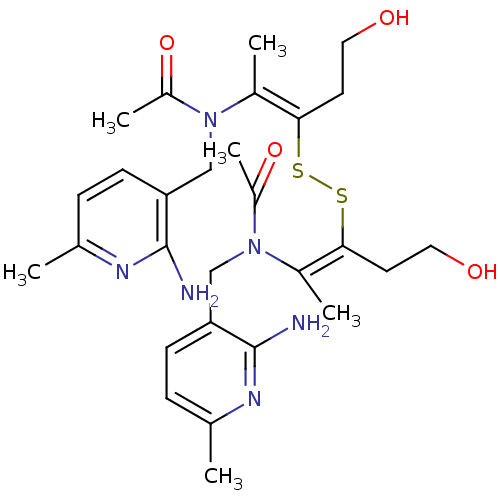 Chemical structure of BindingDB Monomer ID 50230595