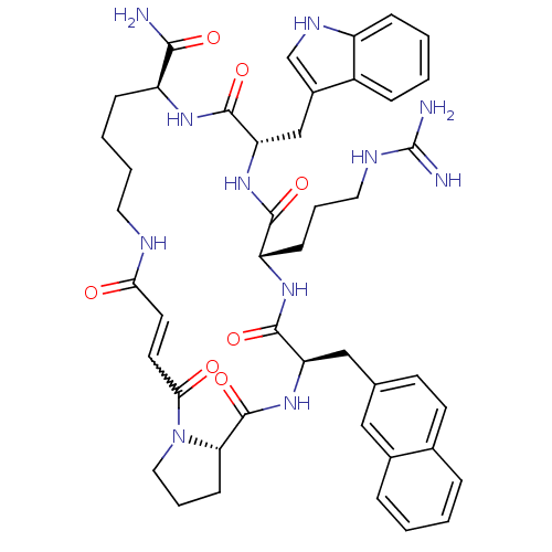 Chemical structure of BindingDB Monomer ID 50230813